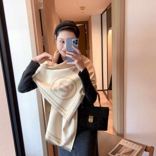 샤넬 캐시미어 숄머플러 커스텀
