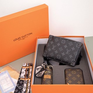 루이비통 [Louis Vuitton] 수입고급 미니 소프트 트렁크 크로스백 세트 💢