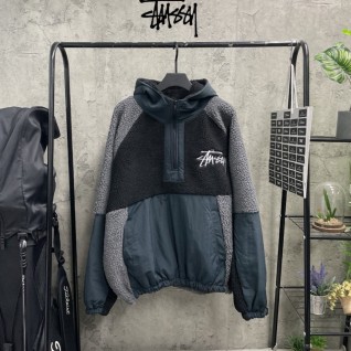 스투시 자수 덤블아노락 점퍼