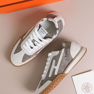[HERMES] 에르메스 Jet 제트 스웨이드 스니커즈 여자신발