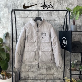 스투시 나이키 포켓디테일점퍼