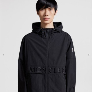 MONCLER 몽클레어 JOLY 졸리 로고 패치 후드 집업 윈드브레이커