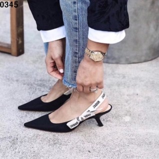 [DIOR] 크리스찬 디올 J'Adior 자디올 슬링백 펌프스 구두