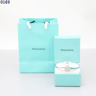티파니 정면 하트 로고 크리스탈 뱅글 팔찌 수입최고급