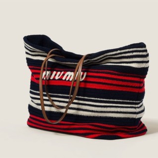 [MIUMIU] 미우미우 크로셰 토트백 라지