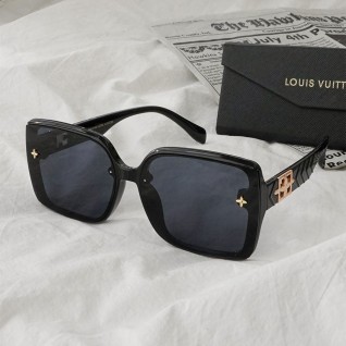 [LOUIS VUITTON] 루이비통 플라워 골드 포인트 스퀘어 선글라스