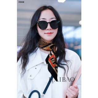 [FENDI] 팬디 주얼리 스퀘어 FF패턴 스카프