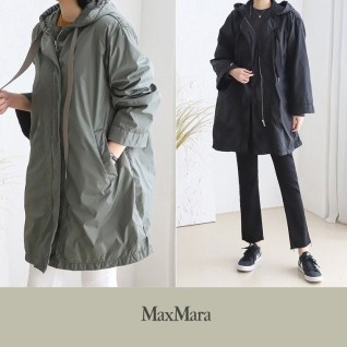막스마라 봄신상 박시후드자켓