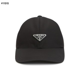 [PRADA] 프라다 남여공용 프론트 삼각로고 리나일론 볼캡