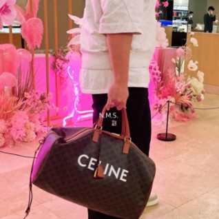 셀린느 [CELINE] 수입프리미엄급 프린트 라지 보야지백