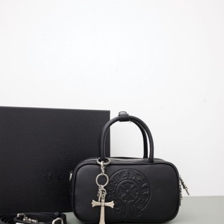 [Chrome Hearts] 크롬하츠 블랙 로고 탑핸들 크로스백 신상입고