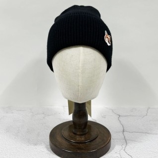 메종키츠네 폭스 헤드 패치 비니