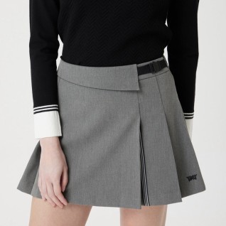 PXG[정로스급] 매장판 여성 하프 플리츠 스커트