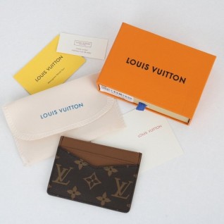 루이비통 60166 카드홀더 슬롯지갑 (모노브라운)