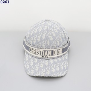 디올 오블리크 띠로고 볼캡 모자
