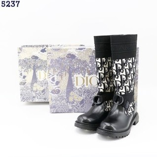 디올 D 메이저 오블리크 롱 부츠