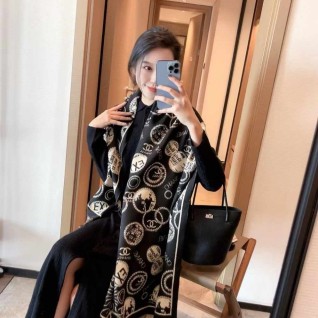 2025FW 샤넬 캐시미어 숄머플러 커스텀