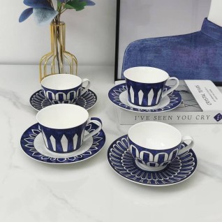 에르메스 블루  다이어  커피잔 세트