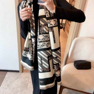 2025FW 펜디 캐시미어 숄머플러 커스텀