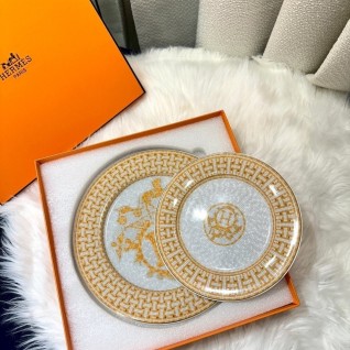 에르메스 모자이크 24 플래티넘  플래터 세트