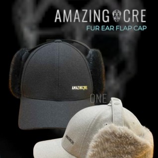 어메이징 크리 퍼 이어 플랩 캡